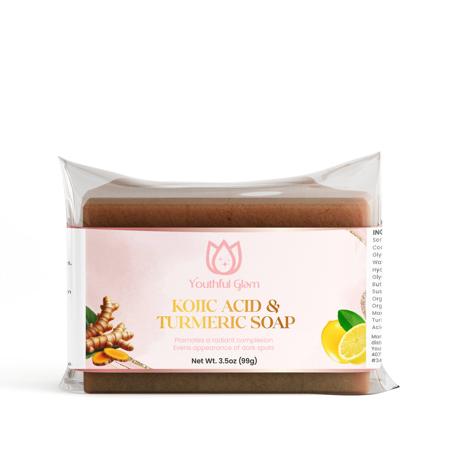 Kojic Acid & Turmeric Soap