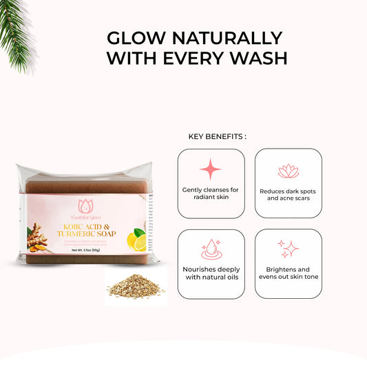 Kojic Acid & Turmeric Soap